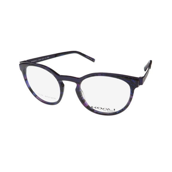 KOALI 20012K TWO-TONE EXCLUSIVE HANDMADE FRENCH RETRO EYEGLASS FRAME/EYEWEAR