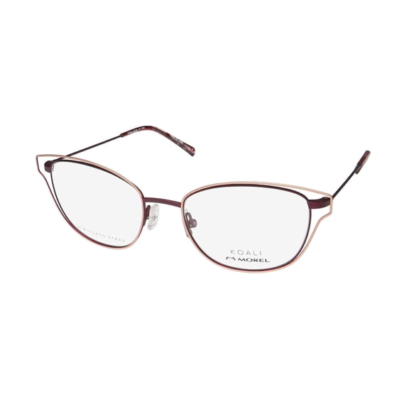 KOALI 20060K DOUBLE RIM UNIQUELY SHAPED LENSES EUROPEAN EYEGLASS FRAME/GLASSES