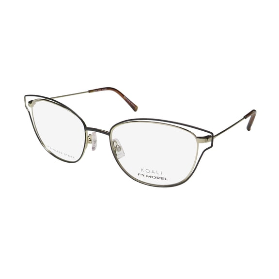 KOALI 20060K DOUBLE RIM UNIQUELY SHAPED LENSES EUROPEAN EYEGLASS FRAME/GLASSES