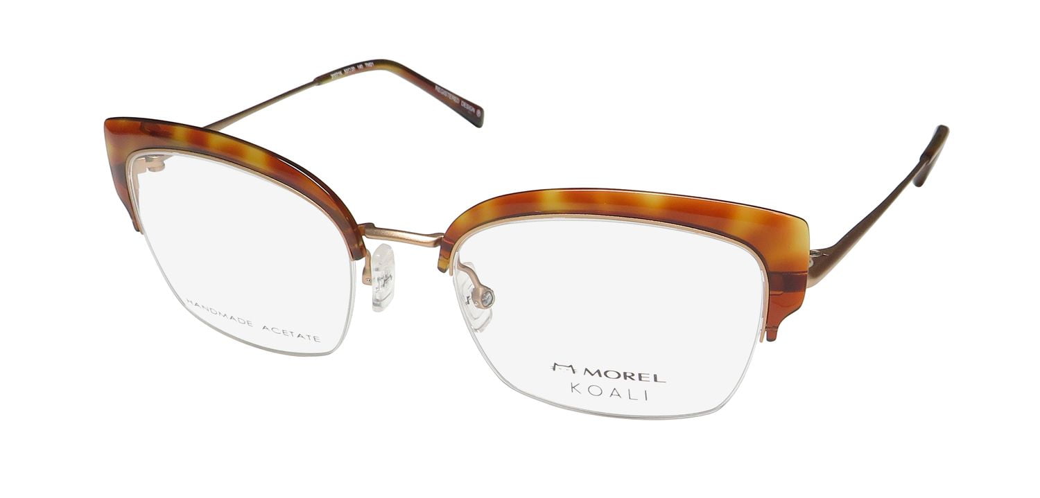 KOALI 20071K CAT EYE EYEGLASS FRAME/GLASSES HANDMADE ACETATE FULL