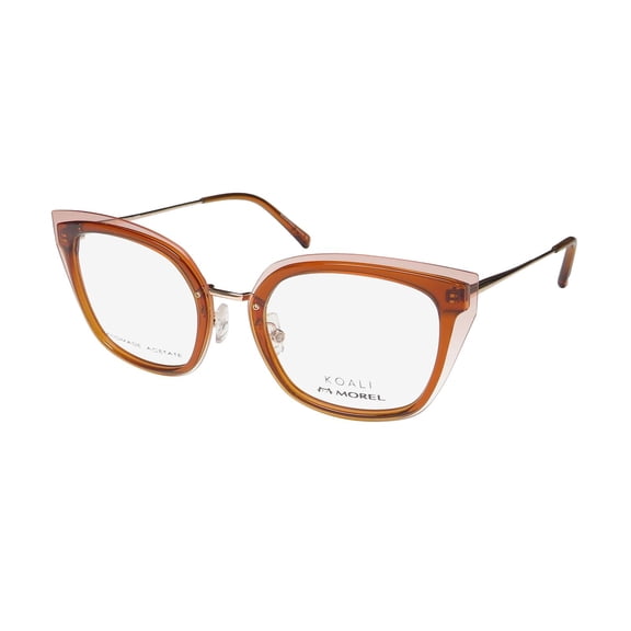 KOALI 20074K CAT EYE HANDMADE ACETATE MADE IN FRANCE RARE EYEGLASS FRAME/GLASSES