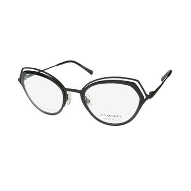 KOALI 20080K CAT EYE EYEGLASS FRAME/GLASSES STAINLESS STEEL MADE IN FRANCE RETRO