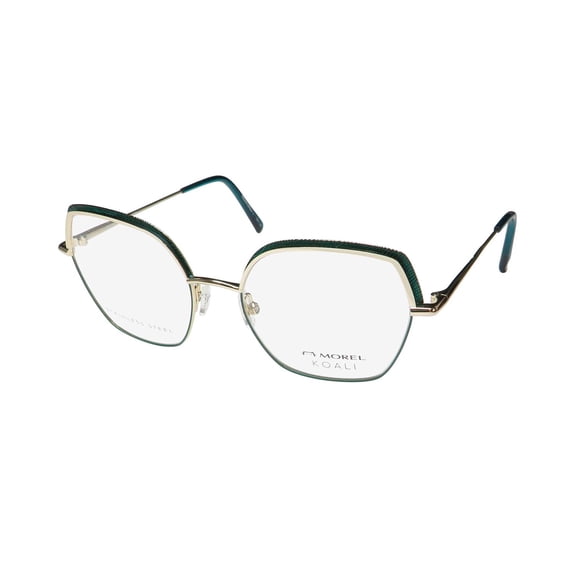 KOALI 20110K EYEGLASS FRAME/EYEWEAR STAINLESS STEEL OVERSIZED LENSES FRENCH RARE