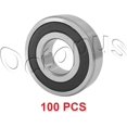 thumbnail image 1 of KOB 100PC Premium R6 2RS ABEC3 Rubber Sealed Deep Groove Ball Bearing 3/8x7/8x9/32, 1 of 1