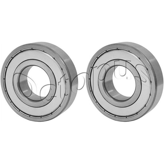 KOB 2PC R4 A ZZ ABEC1 Metal Shielded Deep Groove Ball Bearing 6.350x15.875x4.97mm