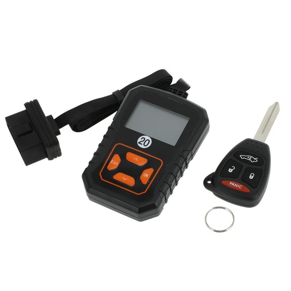 KOBDT04A Keyless Entry Remote Key Fob Kit DIY Tool Replacement Car Key Kit 4 Button for Jeep Liberty 2010-2012 for Dodge Magnum 2005-2007
