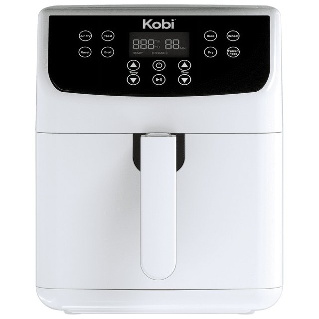 KOBI 5.8 Quart capacity 1700Watt Capacity 90400 Degree Temperature Range Digital Air Fryer