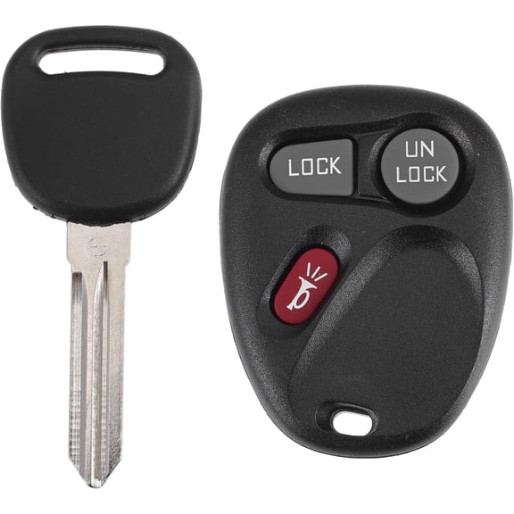 KOBLEAR1XT 315MHz Keyless Entry Remote Ignition Key Fob for Chevrolet for Sierra 1500 2500 3500 2001-2002 3 Buttons