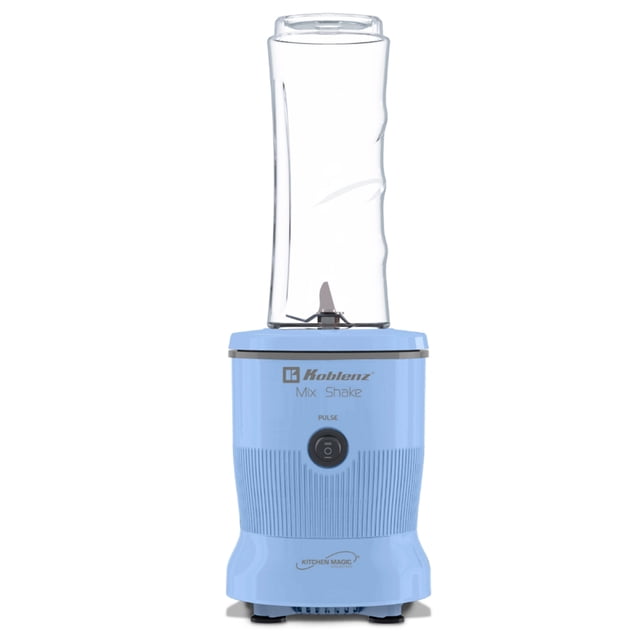 Koblenz 20.2-Oz. 600-Watt Personal Mix and Shake Blender, Blue