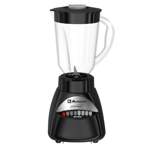 Koblenz 500-Watt 10-Speed 42-Oz. Blender with Plastic Jar (Black), LKM-3910 PN