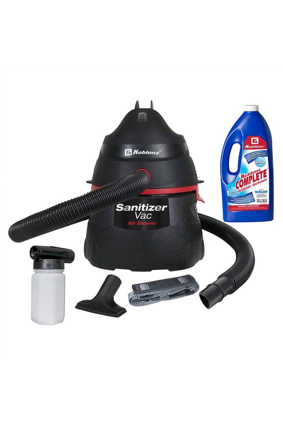 WET/DRY VAC, 3 Gallon, 2 Peak HP with SANITIZER KIT shop vacuum (WD-390k2)
