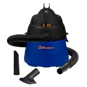 KOBLENZ Wet Dry Blow Vacuum 3-Gallon, 2 Peak HP 1-1/4 In x 6 Ft Locking Hose, 3 in 1 portable shop vac WD-353L