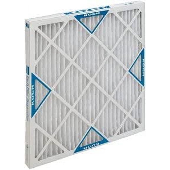 KOCH FILTER CORPORATION 102-700-007 16" x 25" x 1" MERV 8 MULTI-PLEAT XL AIR FILTER, 12 PER BOX