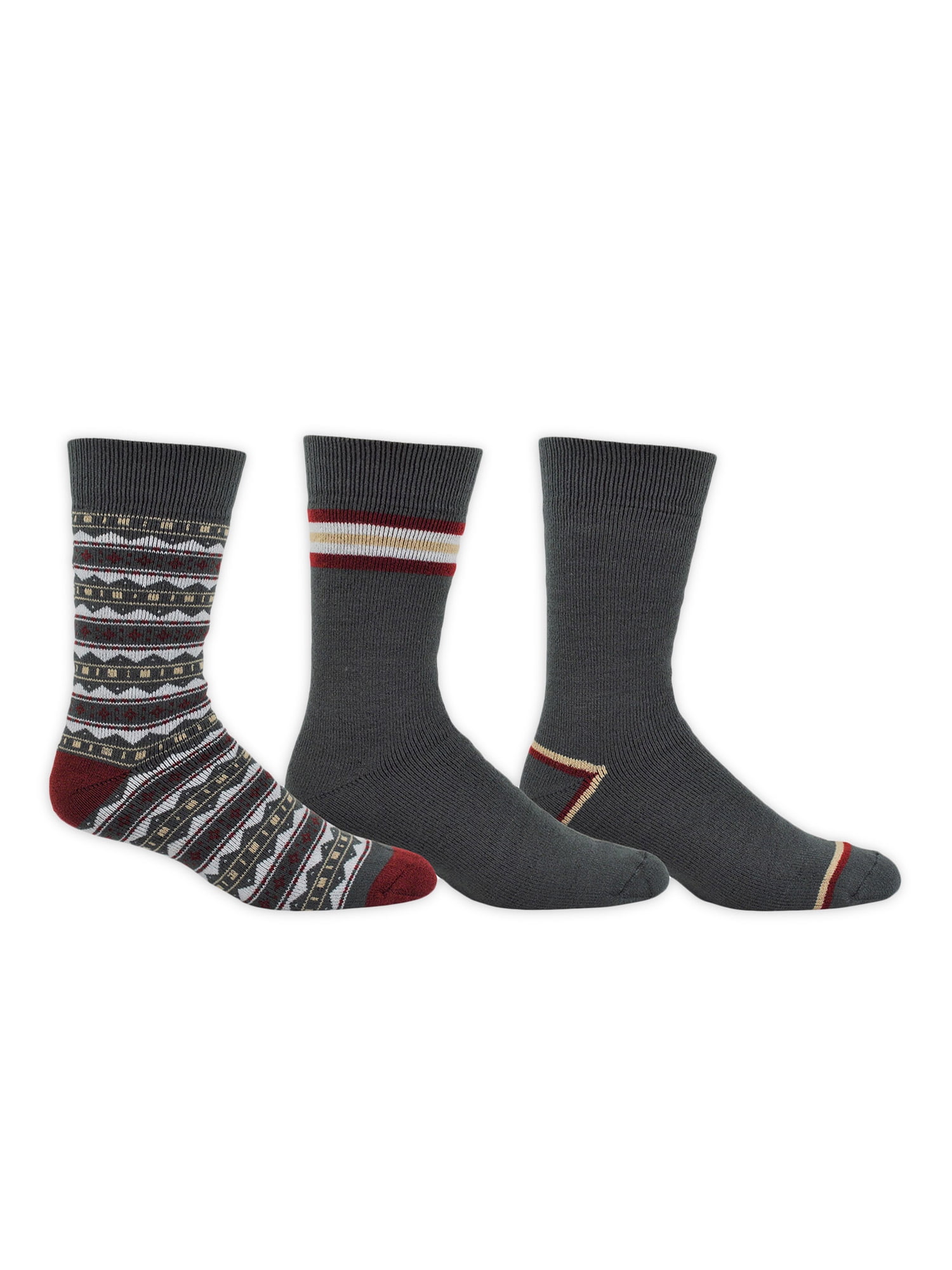 KOD MENS 3PK ACRYLIC HEAT ASSORTED