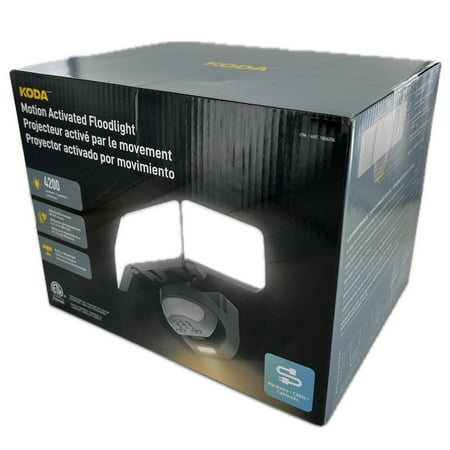 KODA Motion Activated 4200 Lumen LED Floodlight