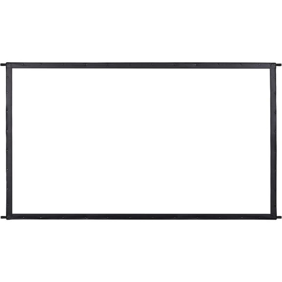 KODAK 120” Replacement Dual Projector Screen, Fast Fold Front & Rear Projection Backdrop - White
