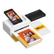 KODAK Dock Plus 4PASS Instant Photo Printer 4x6 inches + 10 Sheets