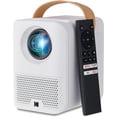 thumbnail image 1 of KODAK FLIK Bluetooth HD LED Mini Projector with Android TV, White, 1 of 6