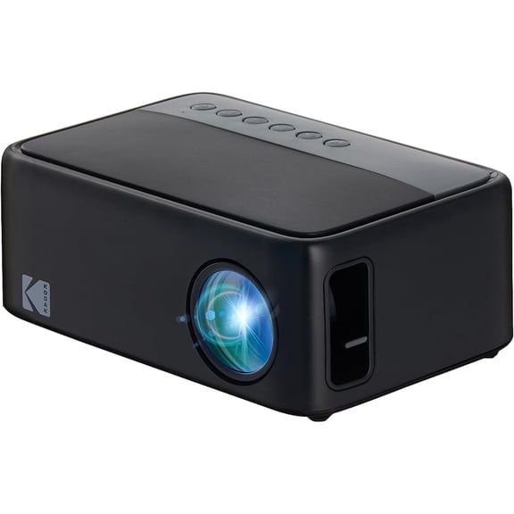 KODAK FLIK X1 Pico Projector with Remote and 2W Speakers