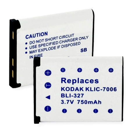 KODAK KLIC-7006 LI-ION 750mAh Video Battery
