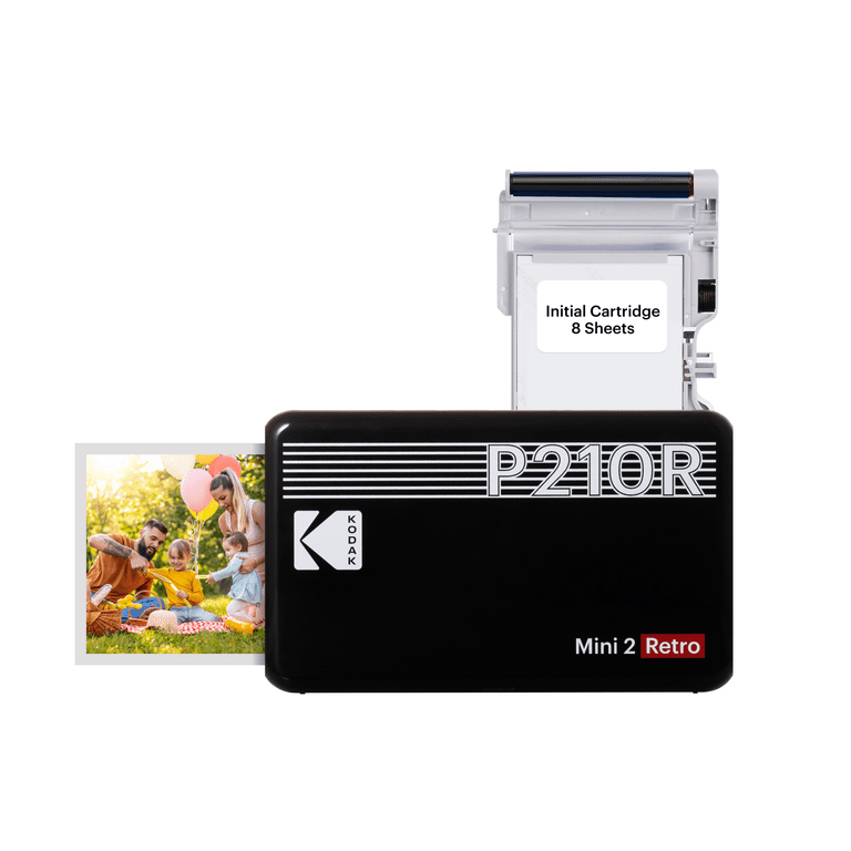 Amazon.com : KODAK Mini Shot 2 Retro 4PASS 2-in-1 Instant