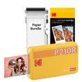 thumbnail image 1 of KODAK Mini 2 Retro Bluetooth Portable Photo Printer  (2.1x3.4 inches) + 38 Sheets Bundle, Yellow, 1 of 8