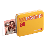 KODAK Mini 3 Retro 4PASS Portable Photo Printer 3x3 inches + 8 Sheets, Yellow