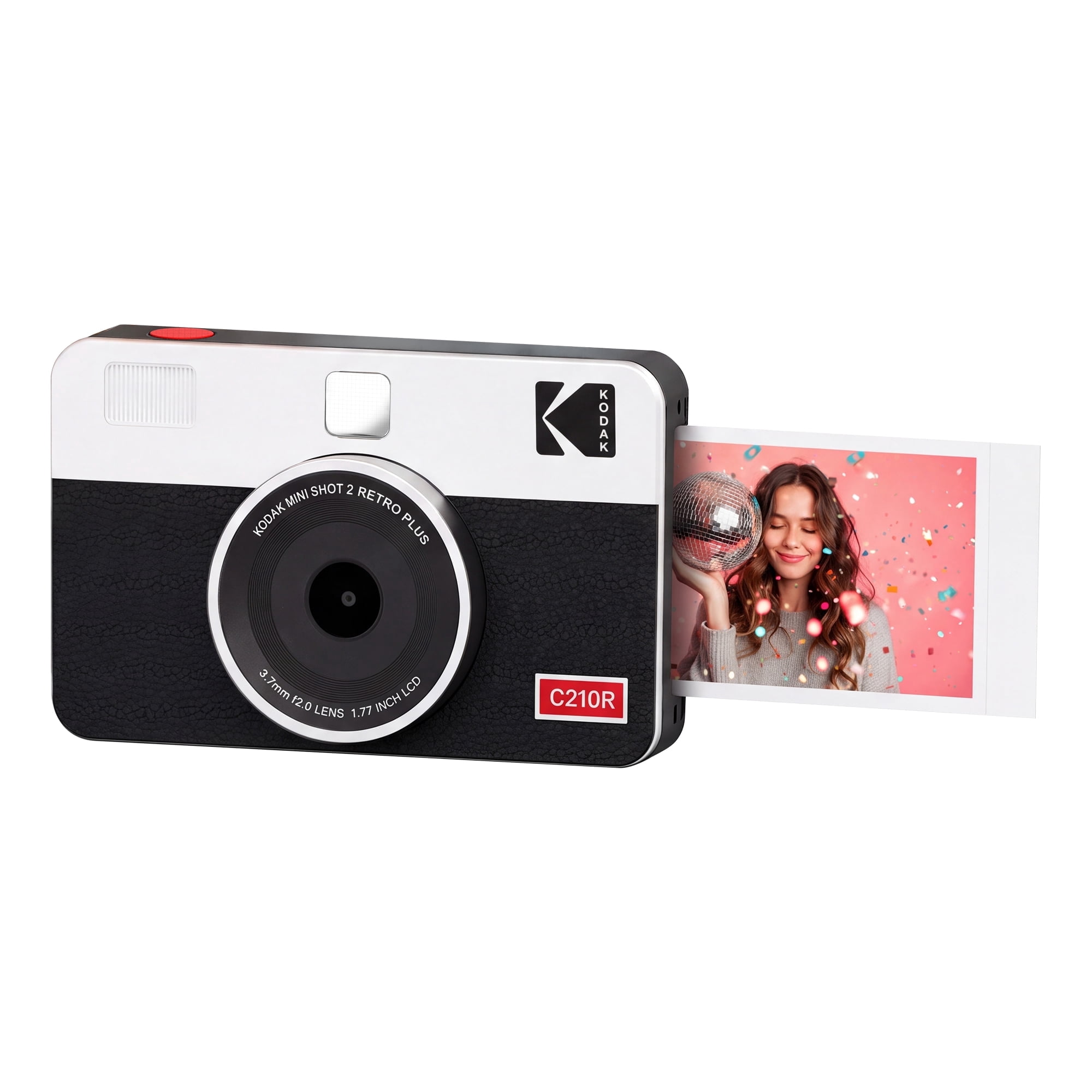コダック Mini Shot 2 2-in-1 インスタントカメラ＆プリンター KODAK Mini Shot 2 Retro Instant Camera and Photo Printer with