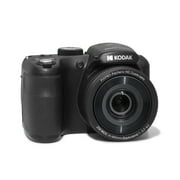 KODAK PIXPRO AZ255-BK 25x Optical Zoom Digital Camera, 16MP CMOS Sensor, 1080p Full HD Video, 3" LCD, AA Batteries