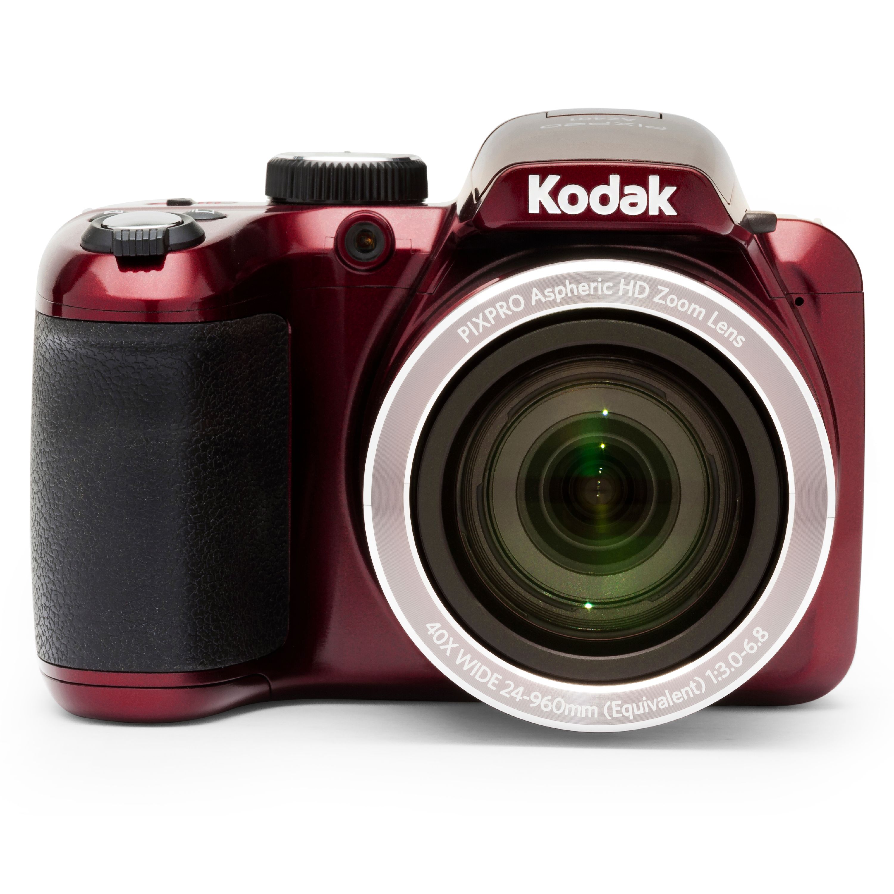 KODAK PIXPRO AZ401 Bridge Digital Camera - 16MP 40X Optical Zoom HD720p video (Red) - image 1 of 15