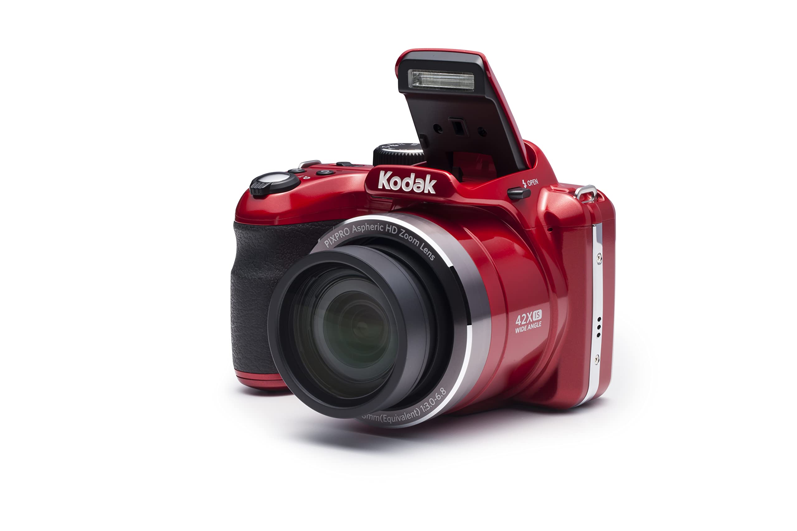 KODAK PIXPRO AZ421 Bridge Digital Camera - 16MP 42X Optical Zoom HD720p (Red) - image 1 of 12