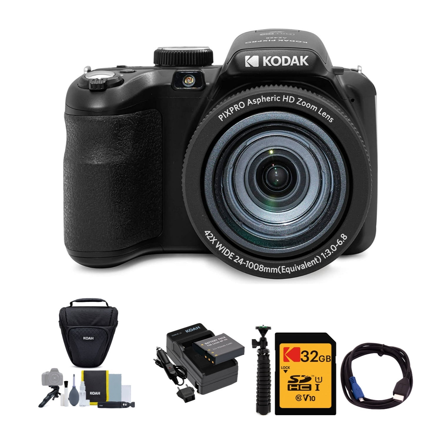KODAK PIXPRO AZ425 Astro Zoom Easy Video 20MP Digital Camera with