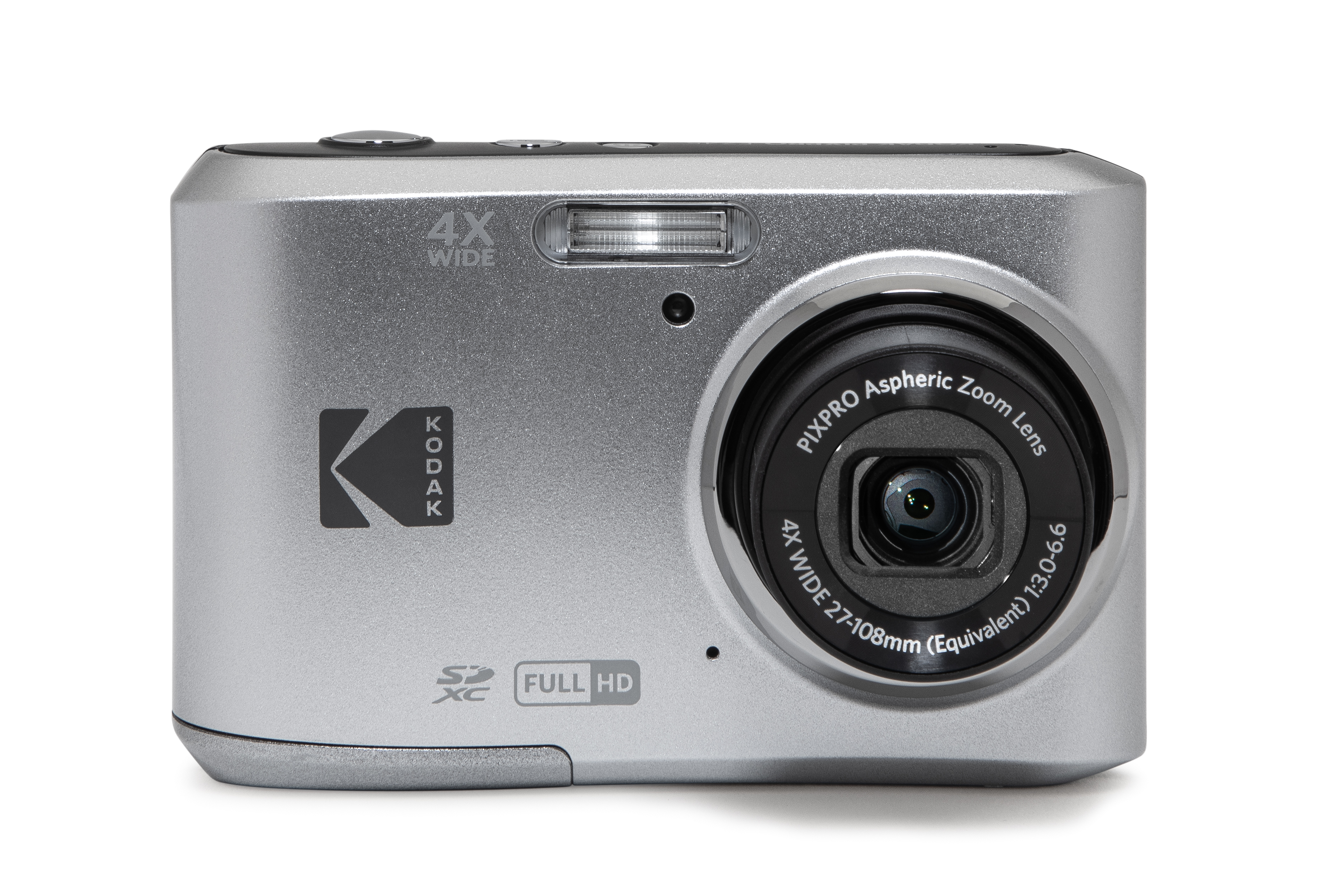 KODAK PIXPRO FZ45-SL (Silver) 4X Optical Friendly Zoom Digital Camera