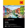 thumbnail image 1 of KODAK Photo Paper Gloss 8.5"x11", 25 count, 66lb-230g/m2 weight, 11.9 mil thickness, Vivid color picture paper, 1 of 6