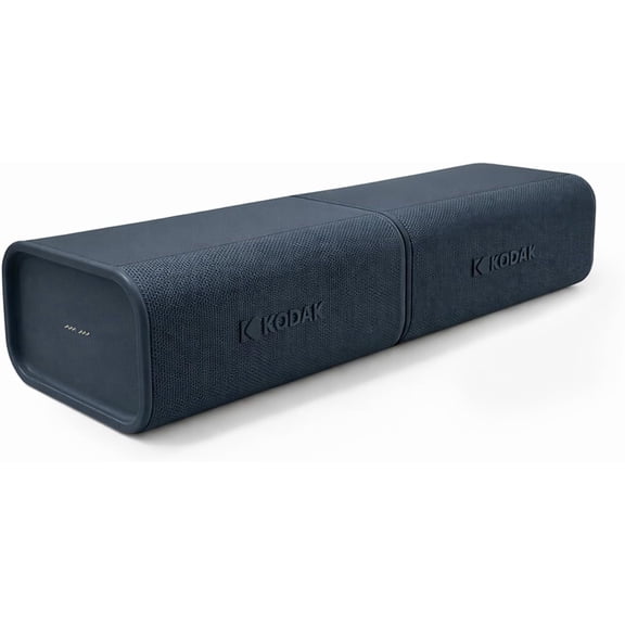 KODAK Soundbrix Plus BrixLink Magnetic 2-Piece Stackable Wireless Speaker System with 6-Mode Equalizer, Bluetooth Version 5.4, Multiple Speaker Connectivity via 2.4GHz with 50-meter Range