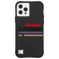 thumbnail image 1 of KODAK x Case-Mate - Case for iPhone 12 Pro Max (5G) - 10 ft Drop Protection - 6.7 Inch - Matte Black + Shiny Black Logo, 1 of 2