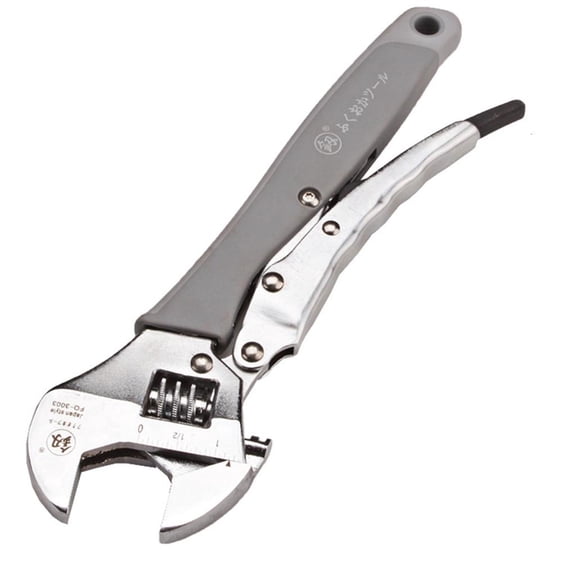 KODASW Adjustable Wrench Universal Monkey Spanner Multi-function Hand Tools Nut Sink Wrench Bathroom Pipe Large Open Spanner