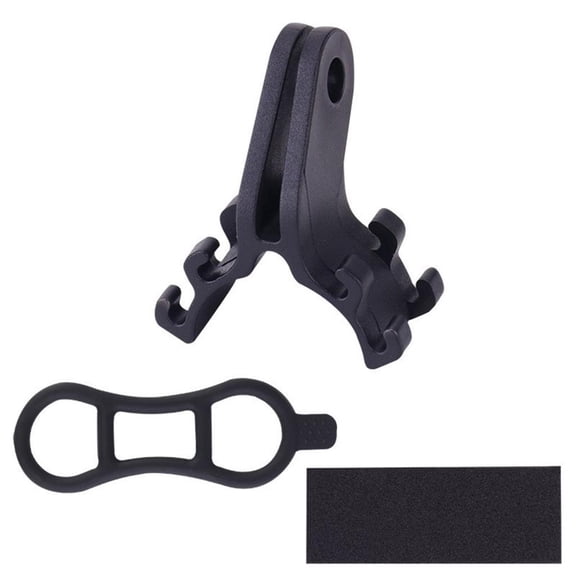 KODASW Bikes Bracket Flashlight Rack 360 Degree Rotating Front Torches Mount