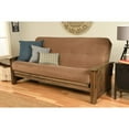 thumbnail image 1 of Washington Frame-Rustic Walnut Finish-Marmont Mocha Mattress Kodiak Furniture, 1 of 6