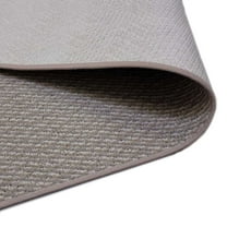 Koeckritz Rugs 3' Round Naples Tropical Sand Graphic Level Loop Pattern Indoor Area Rug