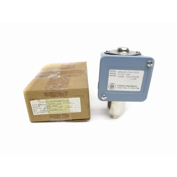 KOENIG-PRETEMPCO KPH105-156-1010 125/250VAC 10A 3/4" NSMP