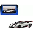 thumbnail image 1 of Dronehint.com KOENIGSEGG ONE:1 PEBBLE WHITE 1/64 DIECAST MODEL CAR BY AUTOART 20041, 1 of 1