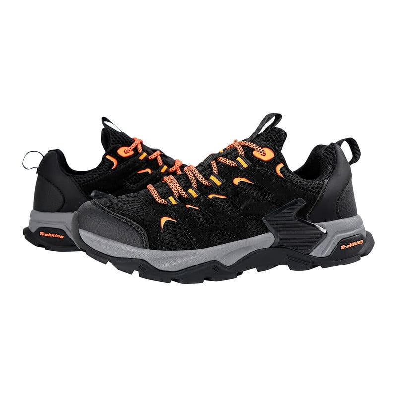 KOFUBOKE Men's Hiking Shoes, Lightweight & Breathable Trekking Shoes, Anti-Slip Outdoor Hiking Sneakers for Walking, Jogging, Travel