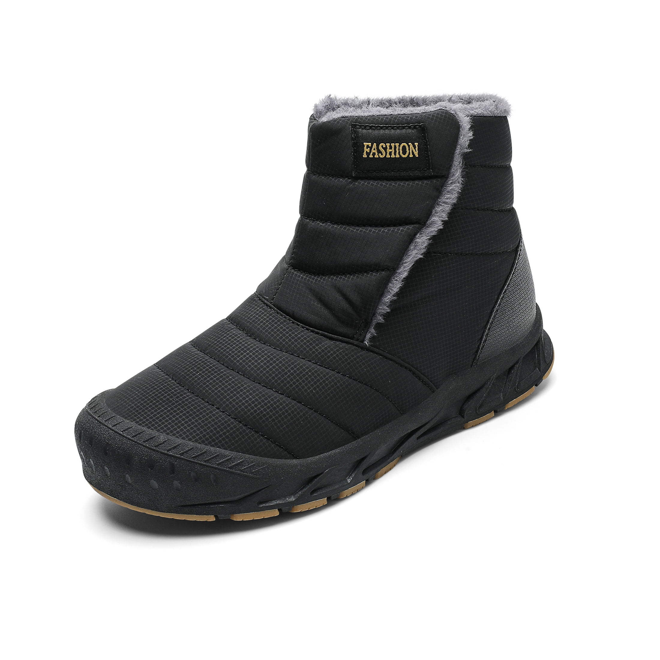 KOFUBOKE Men s Snow Boots Winter Shoes Waterproof and Non