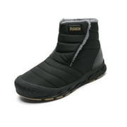 KOFUBOKE Men's Snow Boots Winter Shoes Waterproof and Non-slip to keep Warm Weather Shoes