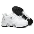 thumbnail image 1 of KOFUBOKE Roller Skate Shoes - Sneakers - Roller Shoes 2-in-1 Suitable for Outdoor Sports Skating Invisible Roller Skates The Best Choice for Building Confidence Style, 1 of 9