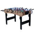thumbnail image 1 of KOFUN 5FT Foosball Table, Mini Competition Soccer Table Game with All Accessories, Leg Levelers and Heavy-Duty Legs, Perfect for Home, Game Rooms, and Parties, Brown, 1 of 7