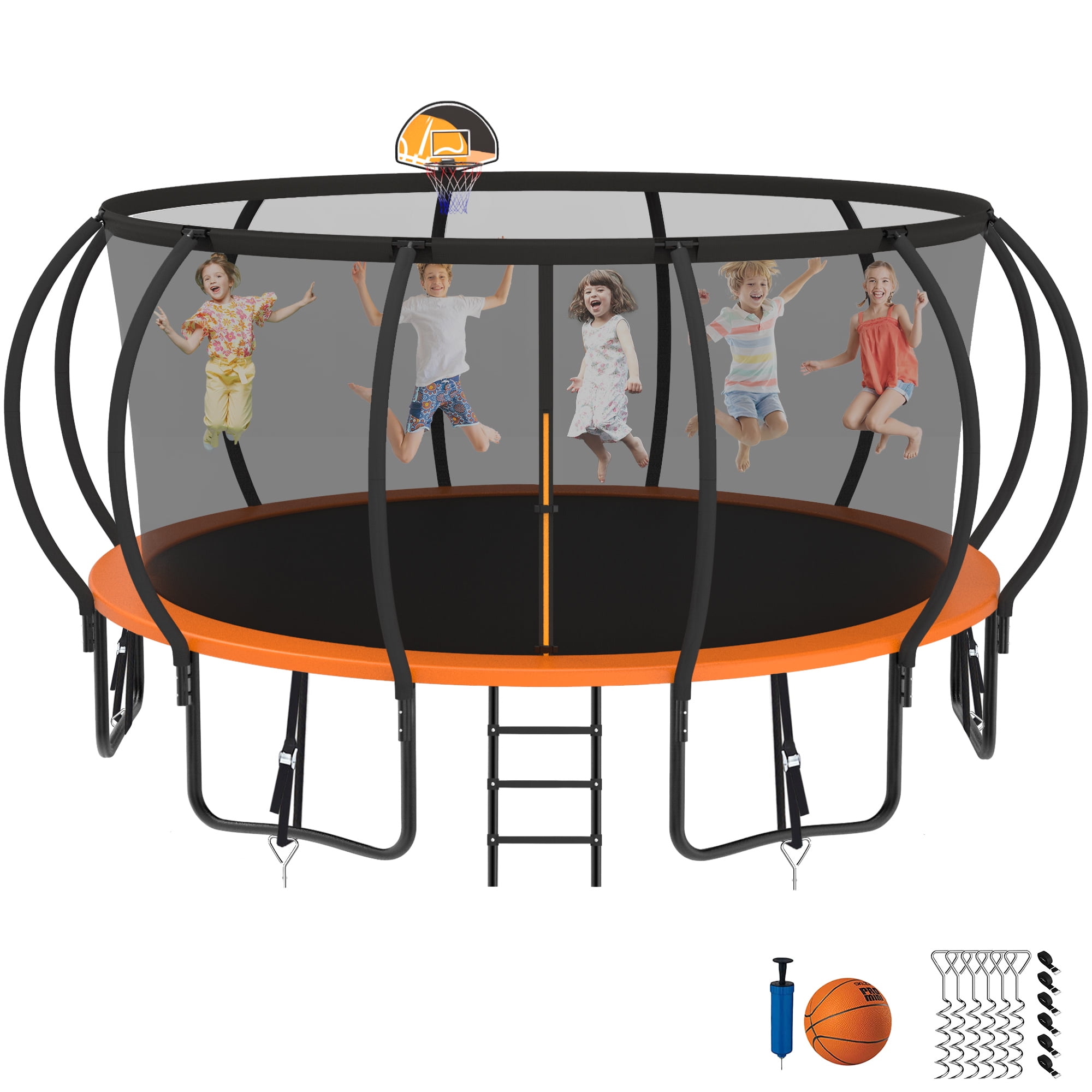 KOFUN Trampolines, 12FT 14FT 15FT 16FT Trampoline for Adults Kids