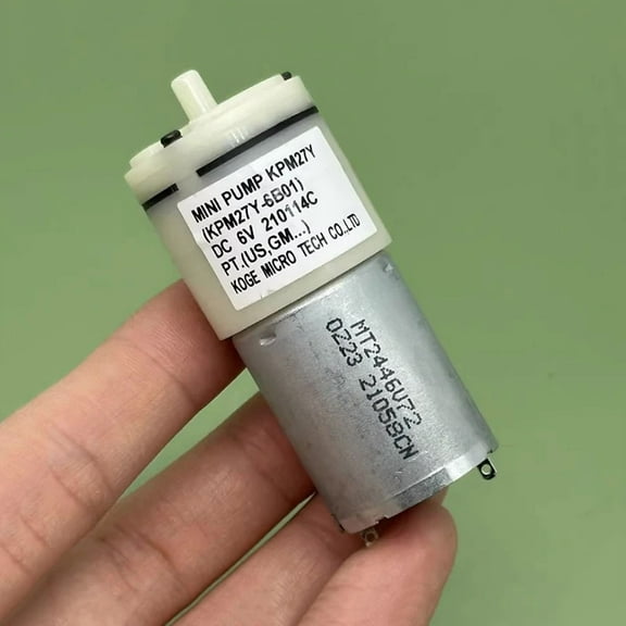KOGE KPM27Y-6B01 Mini 370 Motor Air Pump 5V 6V DC Micro Oxygen Pressure Inflator for DIY Blood Pressure Monitor Aquarium