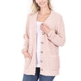 thumbnail image 1 of KOGMO Womens Popcorn Sweater Cardigans with Buttons and Pockets, 1 of 4